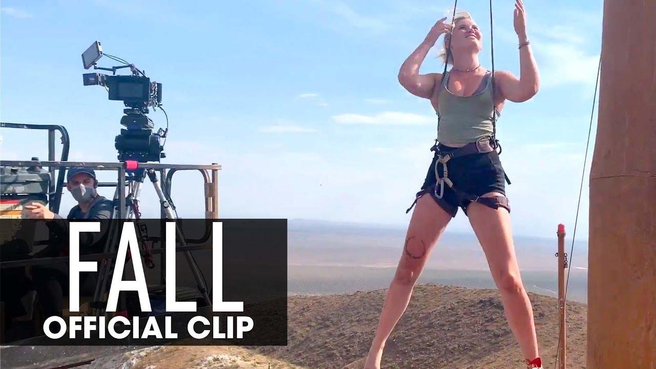 Fall (2022 cinema) – Official Clip “Stunts” – Grace Caroline Currey, Virginia Gardner