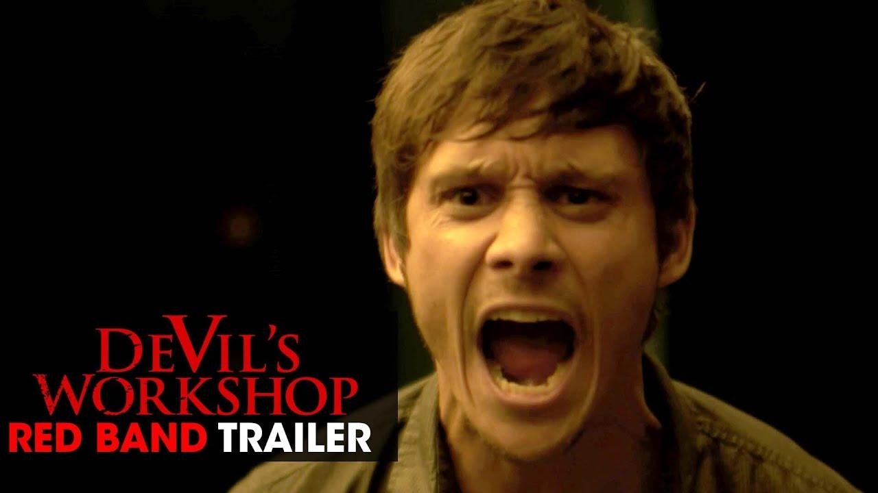 Devil’s Workshop (2022 cinema) Official Red Band preview – Timothy Granaderos, Emile Hirsch