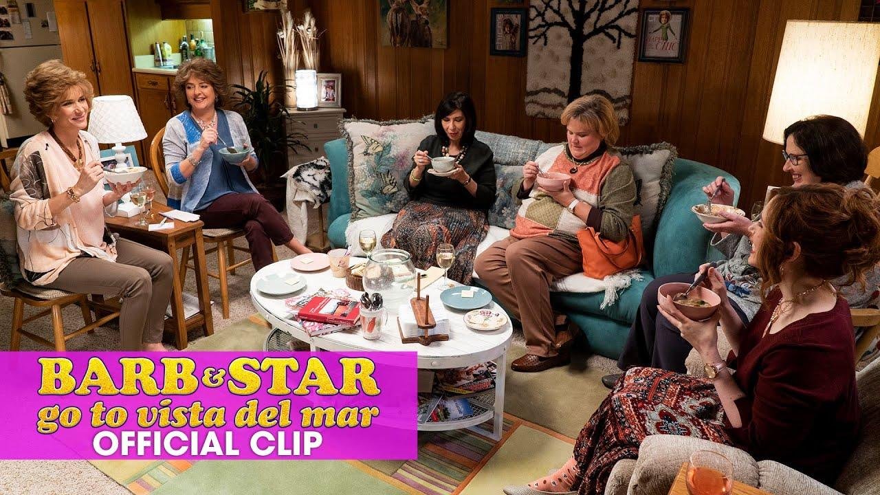 Barb & Star Go two Vista Del Mar (2021 cinema) Official Clip “Talking Club” – Kristen Wiig