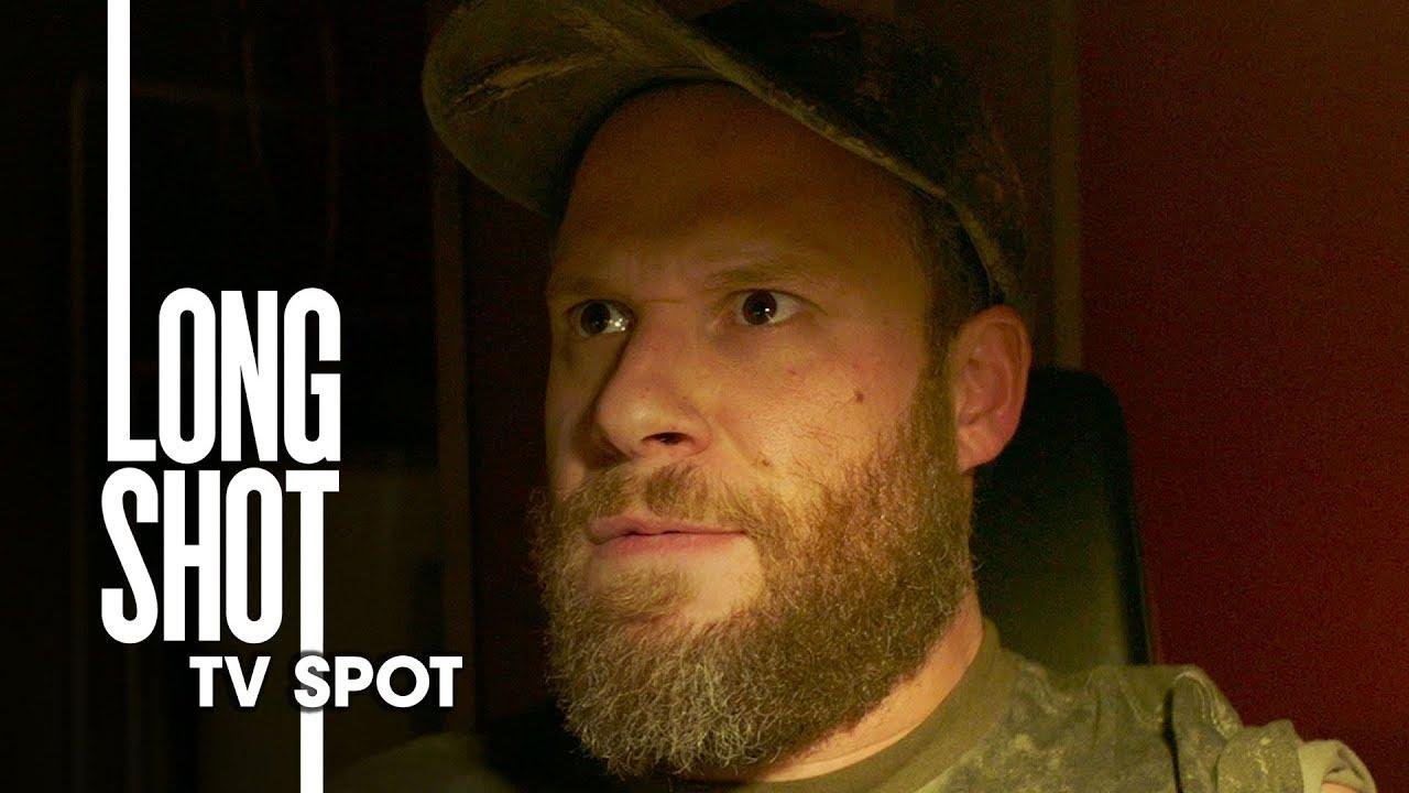 Long Shot (2019 cinema) Official TV Spot “Salute” – Seth Rogen, Charlize Theron