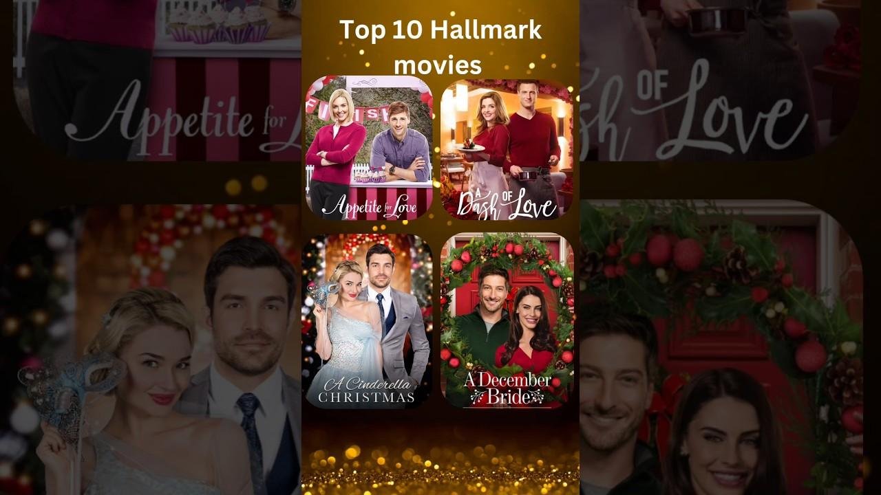 Top 10 Hallmark movies Evolution #hallmark #romantic #christmas #movies #cinema #top10 #topmovies