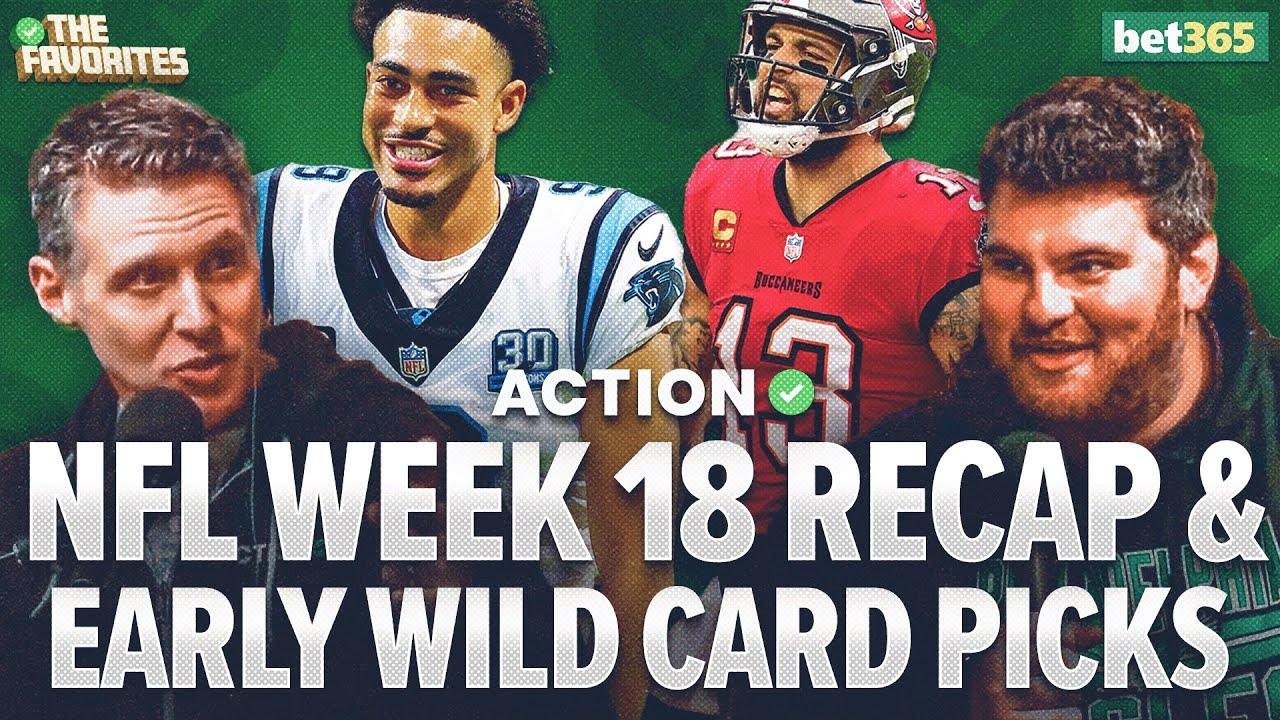 Early Wild Card Weekend Bets & Week 18 Recap with Chad Millman & Simon Hunter | Favorites Podcast