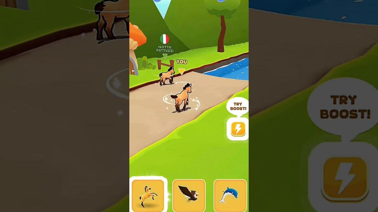 Animal Shifting: Transform Run horse racing game level 5 #gaming #sorts #gameplay #sports