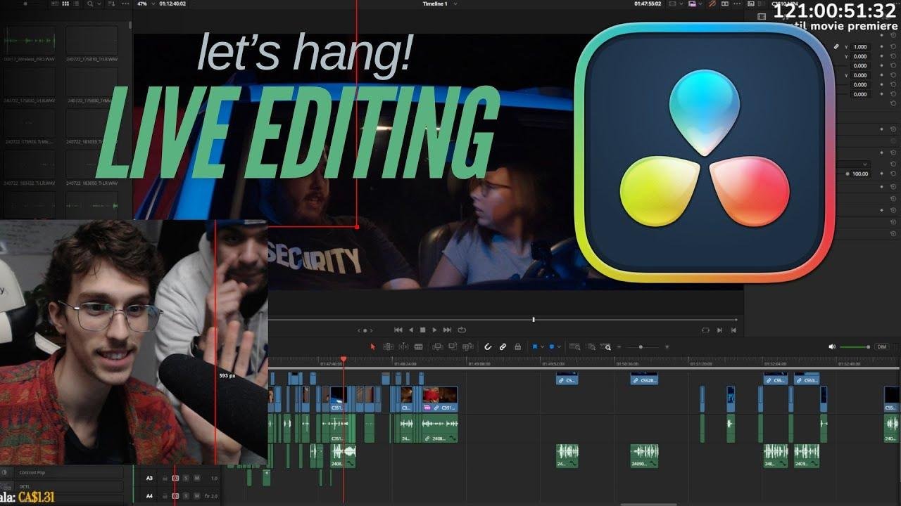 Feature Film Editing in DaVinci Resolve!!