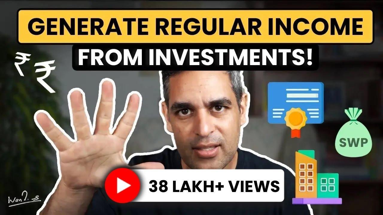 Make regular income from you’re investments | Investing for beginners | Ankur Warikoo Hindi