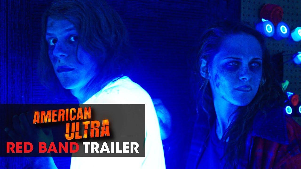 American Ultra (2015 cinema – Kristen Stewart, Jesse Eisenberg) – Official Red Band teaser