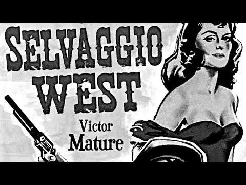 SELVAGGIO WEST 1958 film western in italiano di Francis D. Lyon con Victor Mature Reba Waters