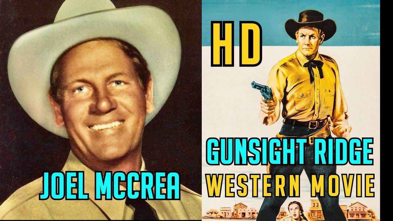 Joel McCrea Free Western film adventure in HD Morgan Woodward, Slim Pickens, L.Q. Jones, Mark Stevens!