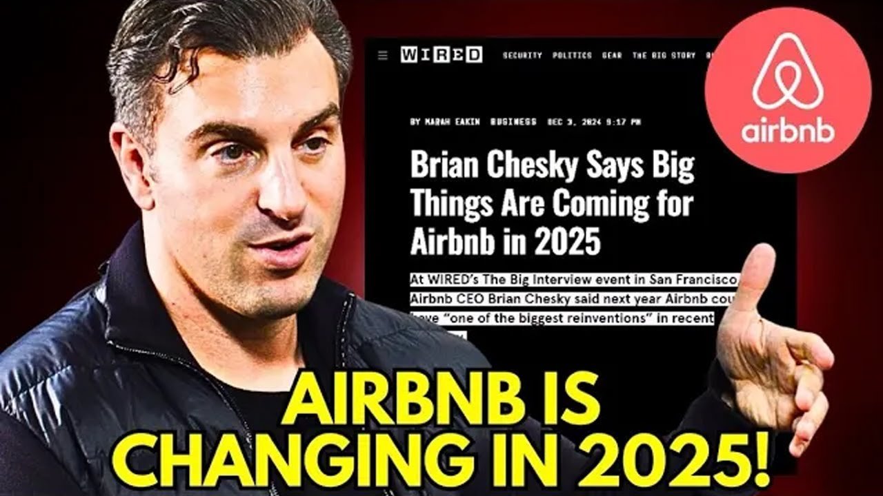 Reacting two Brian Chesky’s BIG Airbnb changes in 2025 + What you need two do NOW!